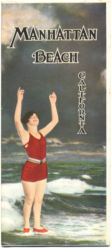 Manhattan Beach California, 1927. Folding brochure